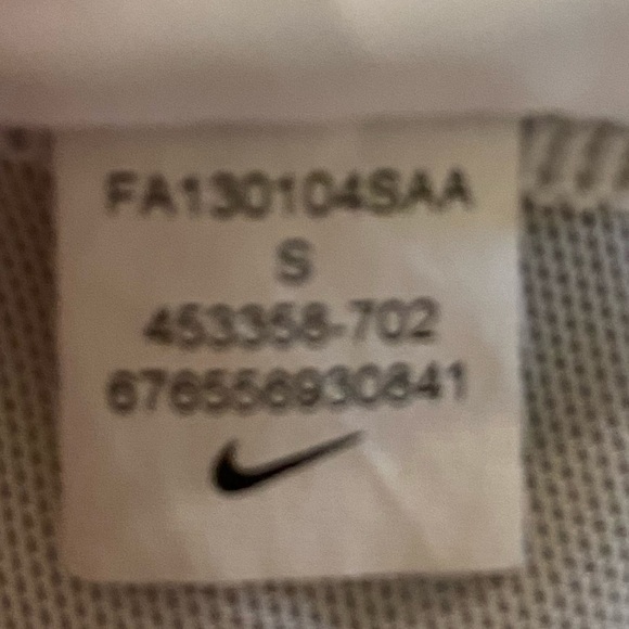 {Nike} dri-fit mesh panel racerback sports bra - Picture 2 of 3